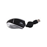Mini USB Optical Wired Mouse (Black)