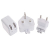 Mini USB Power Adapter for iPod with Interchangeable World Plugs