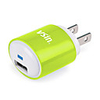 Mini USB Travel Charger VT0009 with iPhone 4 Cable 1.2 m for iPhone,  iPad and More (MFi License,  US Plug)