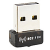 Mini USB Wi-Fi Adapter (802.11N,  150Mbps,  Black)