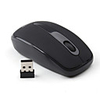 Mini USB Wireless Optical Mouse (Black)