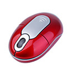 Mini USB Wireless Optical Mouse (Red)
