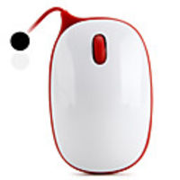 Mini Wired USB Optical Mouse (Assorted Colors)