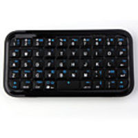 Mini Wireless Bluetooth Keyboard for iPad/iPhone (Black)