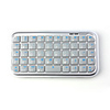 Mini Wireless Bluetooth Keyboard for iPad/iPhone (Silver)