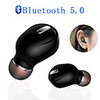 Mini Wireless Single Ear Headset In-ear Design Bluetooth 5.0 Earphone Comfortable to Wear 3D Sound For All Smartphones