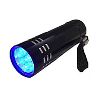 MiniUVULTRA9LEDFlashlightLightWaterproofAluminumLampOutdoorPortableTacticalLightingToolUVLamp miniinthebox