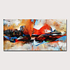 Mintura Large Size Hand Painted Abstract Sleeping Buddha Landscape Oil Painting On Canvas Modern Pop Art Posters Wall Picture For Home Decoration No Framed Rolled Without Frame