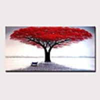Mintura Large Size Hand Painted Abstract Tree Oil Painting On Canvas Modern Wall Art Picture For Home Decoration No Framed Rolled Without Frame
