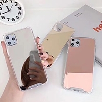 Mirror Phone Case for iPhone 12 11 Pro Max Glitter Mirror Case for iPhone XS MAX XR 7 8 Plus 6 6S Case Soft Cover Funda miniinthebox
