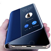 Mirror PU Leather Phone case For Huawei P20 Lite P30 Pro Lite Flip Protective Cover for Huawei Mate 10 20 30 Lite Pro Y9 2019 Sleep wake View Clear View Standing Luxury Smart Mirror Flip Cover miniinthebox