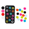 Mix Color Beans Silicone Soft Case for iPhone 4 / 4S