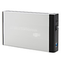 Mobile 3.5" USB 3.0 SATA Enclosure (Aluminum,  Silver)
