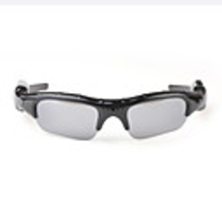 Mobile Eyewear Recorder Sunglasses(Black)