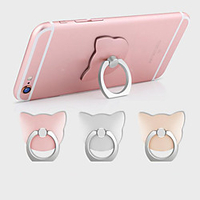 Mobile Phone Bracket Mobile Phone Ring Buckle 360 Degree Dree Rotating Adhesive Mobile Phone Holder 1PCS miniinthebox