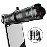Mobile Phone Lens Long Focal Lens Glasses / Aluminium Alloy 10X and above 50 mm 5 m 6.8 ° Creative / New Design / Cool