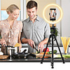 Mobile Phone Live Broadcast Stand Anchor Meiyan Ring Fill Light Net Red Self Photography Tripod