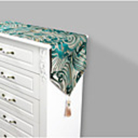 Modern And Simple Green Table Odd Tv Cabinet Tea Table Cloth Model Room Tablecloth