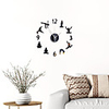 Modern Contemporary / Fashion Acrylic Irregular Classic Theme Indoor Alkaline Battery Decoration Wall Clock Analog Mirror Polished No