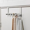 Modern Door Hook Organizer Rack,  Space Aluminum Clothes Hanger,  Coat Hook,  Use in Bathroom and Bedroom,  6 Hooks