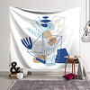 Modern Floral Wall Tapestry Art Decor Blanket Curtain Hanging Home Bedroom Living Room Decoration Polyester miniinthebox