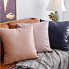 Modern Minimalist Style PU Leather Sofa Pillow Cover,  Soft Design Sofa Cushion