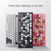 mofii skyscraper hand wireless bluetooth wired charging keyboard can be connected to macipad tablet notebook desktop miniinthebox