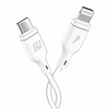 Momax Type-C to Lightning Cable 3 A 0.3m(1Ft) MFI Certification / Quick Charge TPE USB Cable Adapter For iPhone