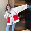 Mommy and Me Basic Solid Colored Long Sleeve Regular Regular Suit Blazer Beige