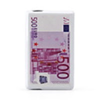 Money Shape Metal Oil Lighter - 500 dollor