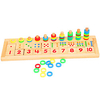 Montessori Teaching Tool / Wooden Puzzle Education Wooden 1 pcs Kid