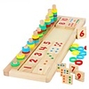 Montessori Teaching Tool Educational Toy Wooden Blocks Math Toy Wood Blocks Number Toys Building Bricks for interest development Develop Creativity Number DIY Building Toys Boys