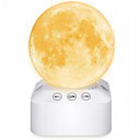 Moon Lamp 7 Colors LED 3D Moon Light with Stand amp; Remoteamp;Touch Controlamp;White Noise Machine and USB Rechargeable Moon Light Lamps for Kids Lover Birthday Gifts.