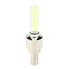Motion Activated Yellow LED Wheel Lights for Bikes and Cars (2-Pack)