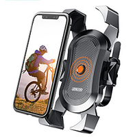 Motorcycle / Bike Mount Stand Holder Bike Motorcycle Phone Mount 360Rotation ABS Holder