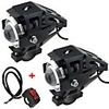 Motorcycle electric car modified lamp LED lamp U5 transformers laser cannons headlamps with strong light weak light flash 2pcs