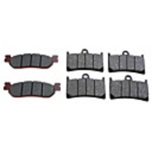 Motorcycle Front Rear Brake Pads 3 Pairs For Yamaha YZF R1 R6 600 1000