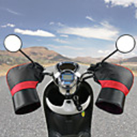 Motorcycle Handlebar Warm Handlebar Glove Winter Cold-Proof Warm Glove Snowmobile Windproof Warm Handlebar Cover Without Reflective Tape