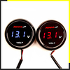 Motorcycle Koso Voltmeter Volt meter Voltage Universal Round Mini LED Digital For Yamaha XMAX NMAX Y15 ZR LC135 Instruments