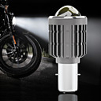 Motorcycle LED Handlebar End Turn Signal Light DC White Yellow Flasher Handle Grip Bar Blinker Side Marker Lamp 3000K 1000LM