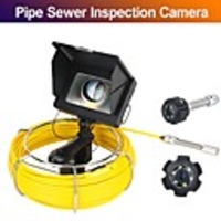 MOUNTAINONE F5P17-30M 30M 5 inch Handheld Industrial Pipe Sewer Inspection Video Camera IP68 Waterproof Drain Pipe Sewer Inspection Camera System