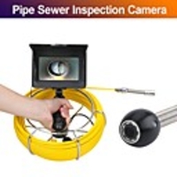 MOUNTAINONE F5P17-40M 5 Inch 40M Handheld Industrial Pipe Sewer Inspection Video Camera IP68 Waterproof Drain Pipe Sewer Inspection Camera System
