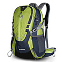 Mountaintop 25 L Hiking Backpack Multifunctional Rain Waterproof Ultra Light (UL) Wear Resistance Outdoor Hiking Running Cycling / Bike Special Material Black Green Sky Blue