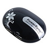 Mouse Shaped 4 Port USB 2.0 Hub (Black)