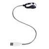 Mouse Shaped Flexible 2-LED USB Light for Laptop