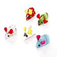 Mouse Toy Interactive Toy Cat Toys Set Cat Pet Toy 1pc Pet Exercise Releasing Pressure Cotton Gift