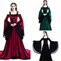 Movie / TV Theme Costumes Princess Medieval Vacation Dress Party Costume Masquerade Women