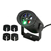 Moving Christmas Laser Lights Snow Projector Lamp Snowflake LED Party Light Multicolor For Christmas Holiday Disco Stage Lamp