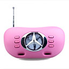 MP3 Sports Armband Speaker SD/USB Slot FM Radio (Pink)