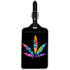 Mr and Mrs Luggage Tag Personalized Custom Made Unique Luggage Accessory Durable Convenient Leather Silica Gel 2pcs Purple Black / Green Yellow Monogram Travel Accessory